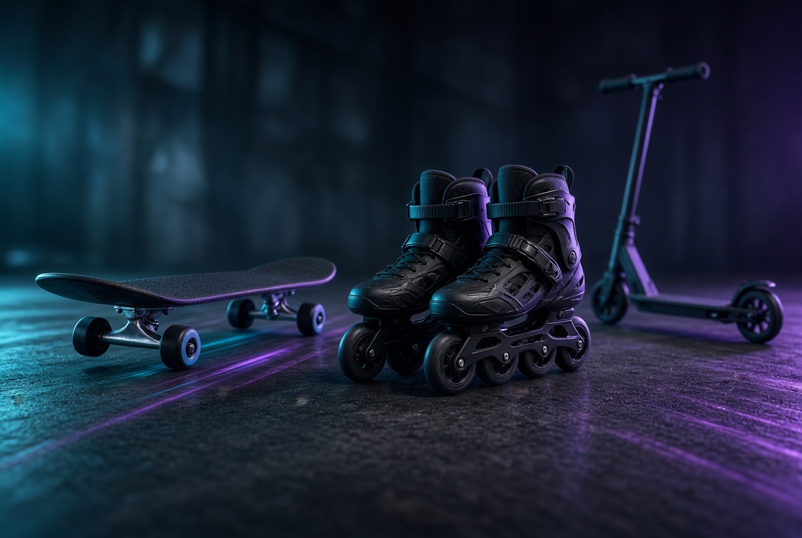 Skates, Patins e Patinetes