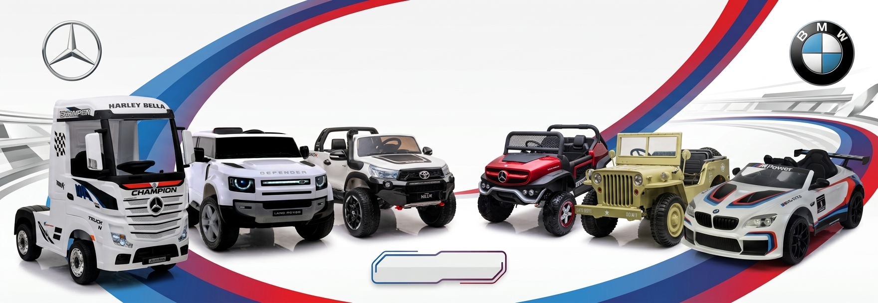 Carrinhos Licenciados