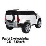 Mini Carro Elétrico Land Rover Defender 12V BW271BR foto 6