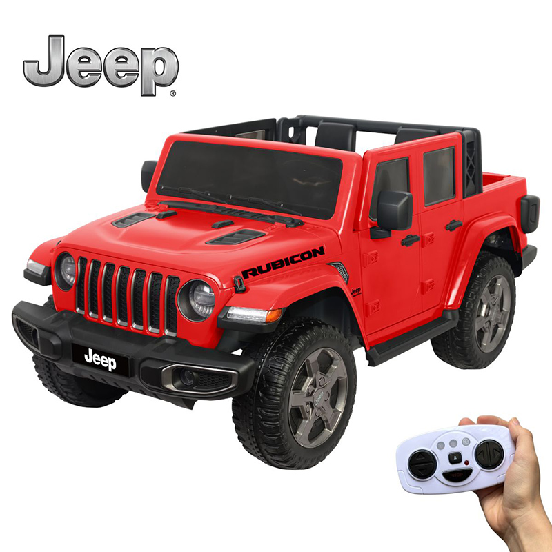 Mini Caminhonete Elétrica Jeep Gladiator Rubicon 4X4 12V Vermelho BW272VM