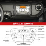 Mini Caminhonete Elétrica Jeep Gladiator Rubicon 4X4 12V Vermelho BW272VM foto 7