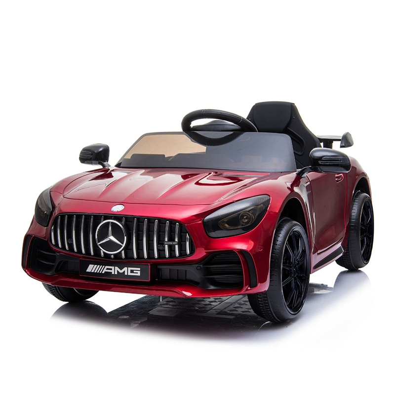 Mini Carro Elétrico 12V Mercedes Benz AMG GTR Licenciado Vermelho BW315VM